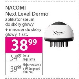 Serum do skóry głowy + masażer NACOMI NEXT LEVEL promocja