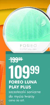 Szczoteczka soniczna do twarzy play plus 2 minty cool Foreo luna promocja