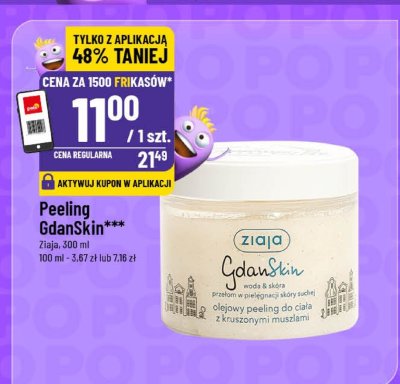 Peeling GdanSkin Ziaja promocja w POLOmarket