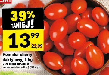 Pomidor cherry daktylowy, 1 kg promocja w Twój Market
