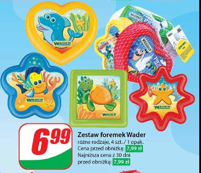 Zestaw foremek Wader promocja