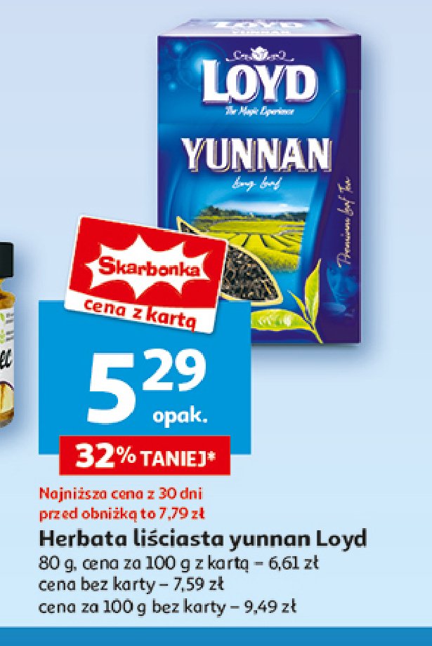 Herbata yunnan Loyd tea promocja