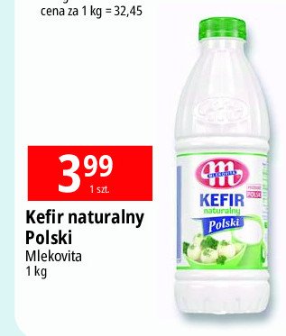 Kefir polski naturalny Mlekovita promocja