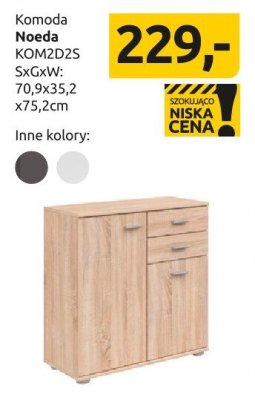 Komoda promocja w Black Red White