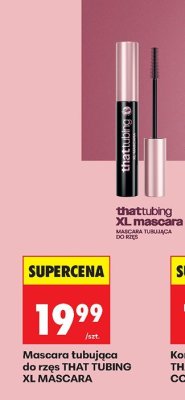Mascara tubująca do rzęs THAT TUBING XL MASCARA promocja w Biedronka