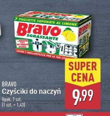 Czyściki do naczyń promocja