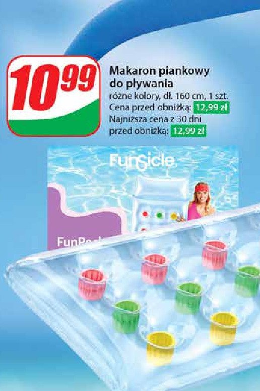 Makaron piankowy do pływania promocja