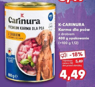 Karma dla psów z drobiem promocja w Kaufland