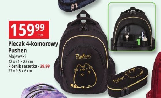 Piórnik saszetka pusheen St. majewski promocja