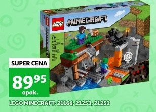 Klocki opuszczona kopalnia 21166 Lego minecraft promocja