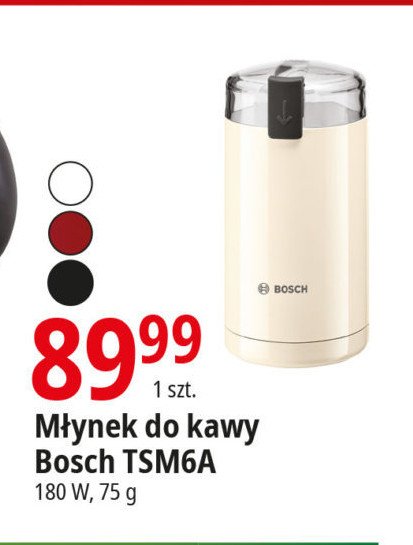 Młynek do kawy tsm6a Bosch promocja
