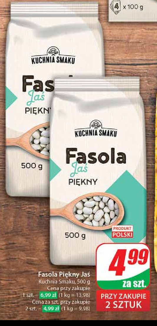 Fasola piekny jaś Kuchnia smaku promocja