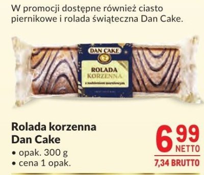Rolada korzenna Dan Cake promocja w Makro