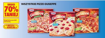 Pizza Guseppe wszystkie rodzaje DRUGA -70% Dr. Oetker promocja w Biedronka