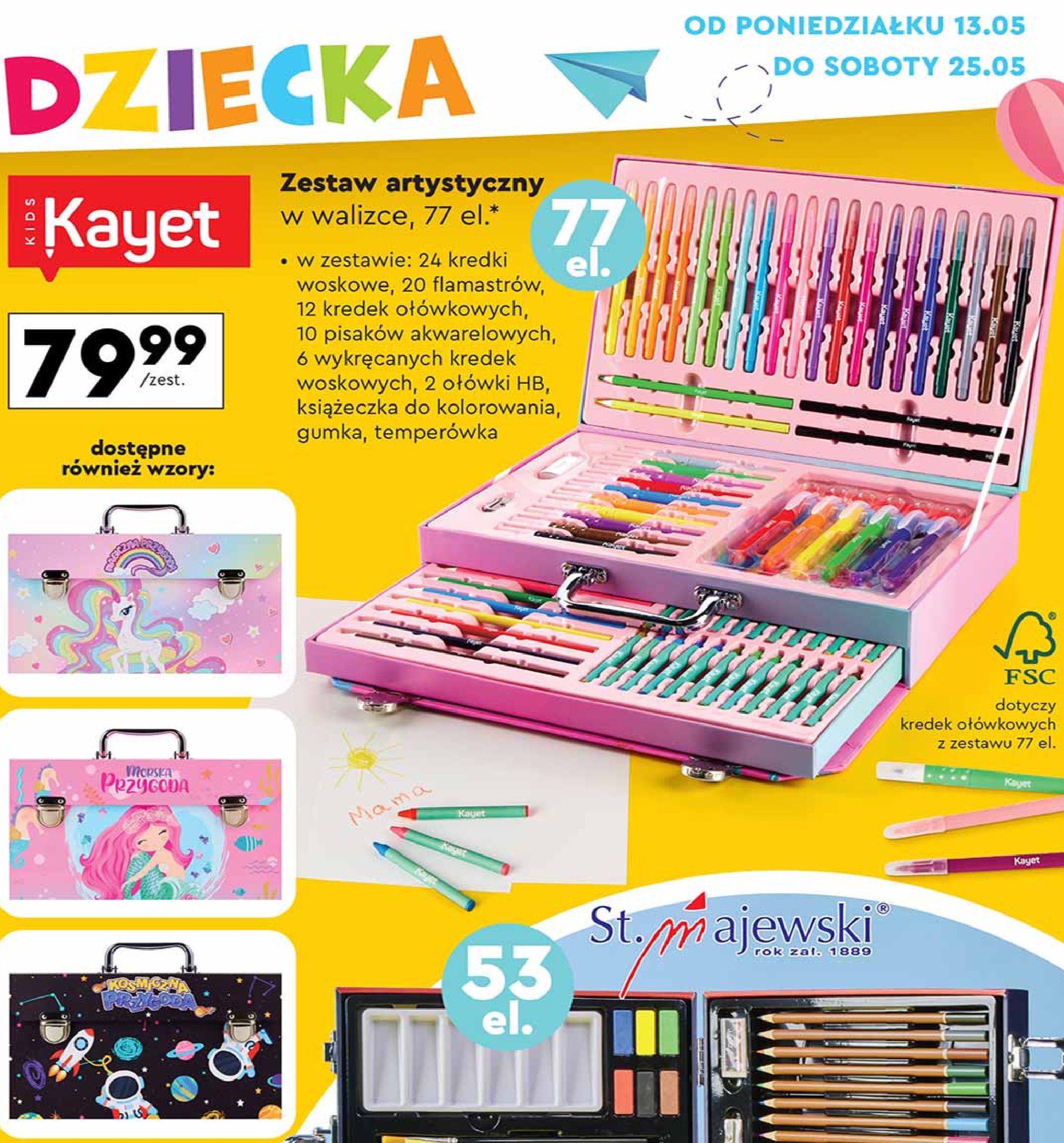 Zestaw artystyczny promocja