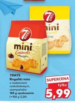 Mini rogaliki z nadzieniem spumante 7 days promocja