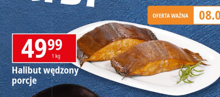 Halibut wędzony promocja