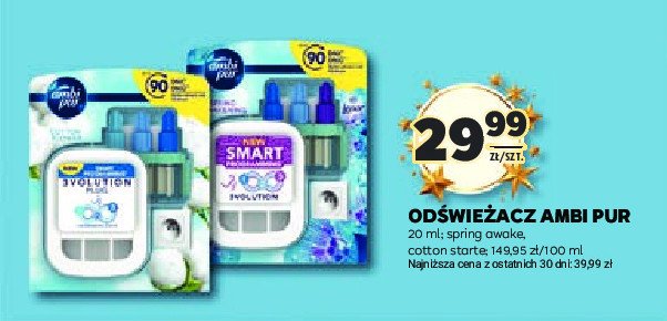 Urządzenie + wkłady cotton flower Ambi pur 3volution promocja w Stokrotka