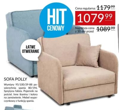 Sofa POLLY Abra Meble promocja w Abra Meble