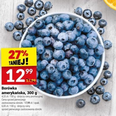 Borówka amerykańska, 300 g promocja w Twój Market