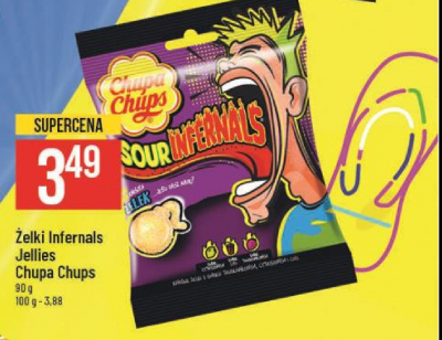 Żelki sour Chupa chups infernals promocja