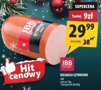 Kiełbasa szynkowa JBB promocja w Arhelan