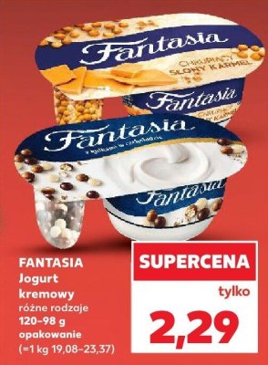 Jogurt kremowy różne rodzaje promocja w Kaufland