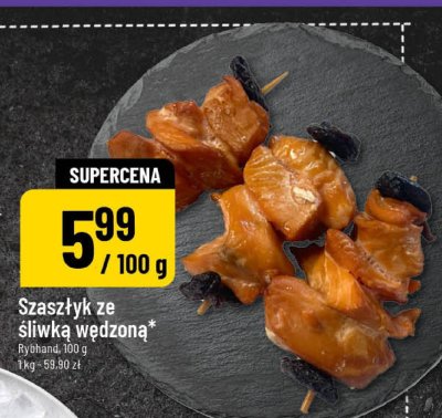 Szaszłyk ze śliwką wędzoną promocja w POLOmarket