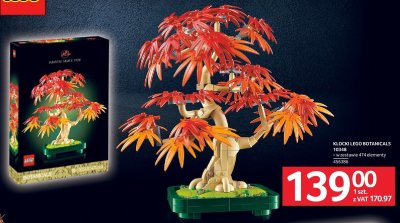 Klocki LEGO Botanicals 10348 w zestawie 474 elementy 456386 promocja w Selgros