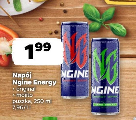 Napój N-gine promocja