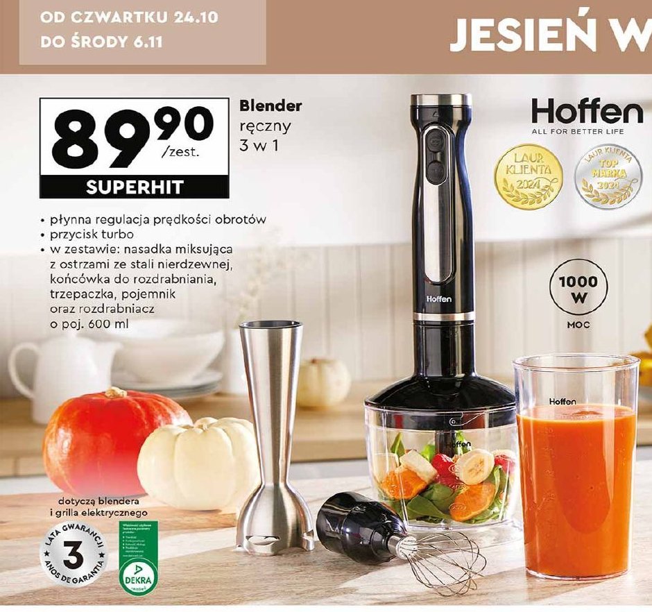 Blender 3w1 Hoffen promocja