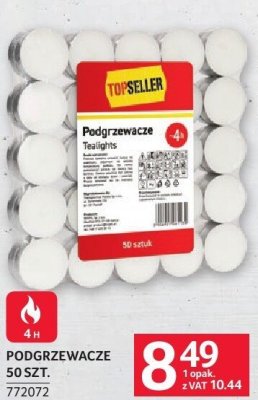 Podgrzewacze 50 szt. promocja w Selgros