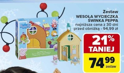 Wesoła wycieczka ŚWINKA PEPPA promocja w Carrefour
