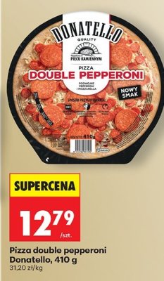 Pizza double pepperoni Donatello 410 g promocja w Biedronka