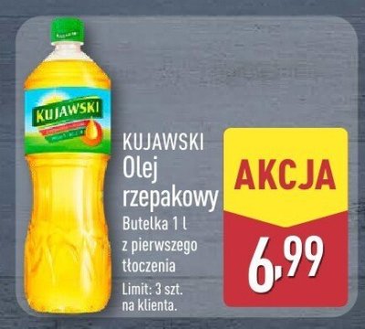 Olej rzepakowy 1 l promocja w Aldi