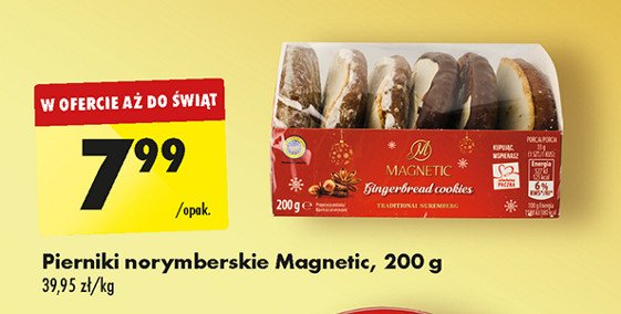 Pierniki norymberskie Magnetic promocja w Biedronka