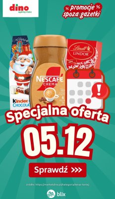 Specjalna oferta na 05.12.2025 - promocje spoza gazetki, strona 0 promocja w Dino