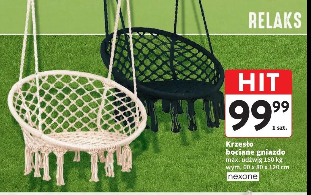 Krzesło bociane gniazdo Nexone promocja