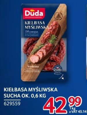 Kiełbasa myśliwska promocja w Selgros