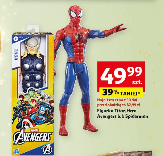 Figurka spiderman Hasbro promocja w Auchan