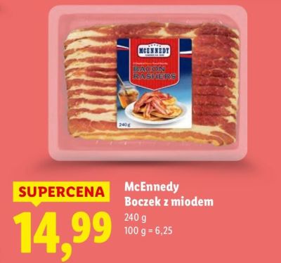 Boczek z miodem  promocja w Lidl