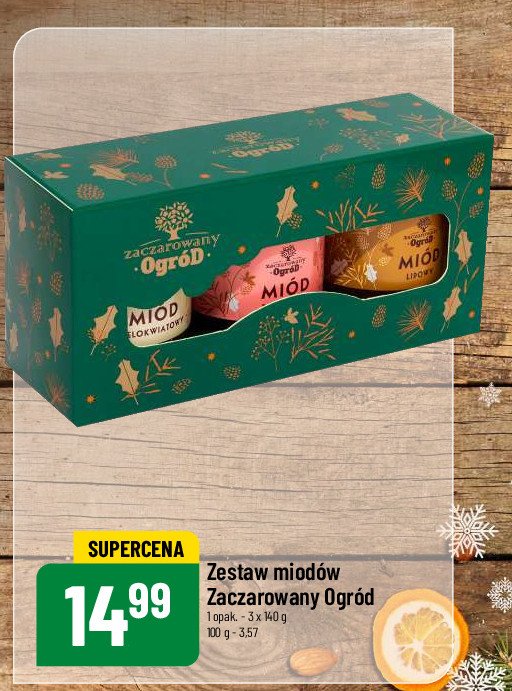 Zestaw miod贸w Zaczarowany ogr贸d promocja