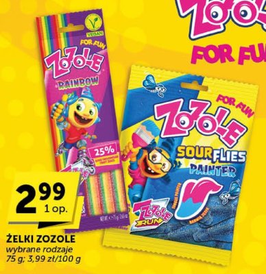 Żelki ZOZOLE promocja w Euro Sklep