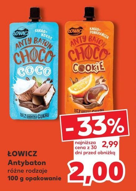 Mus czekoladowy coco Antybaton choco promocja