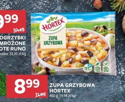 Zupa grzybowa Hortex promocja w Stokrotka