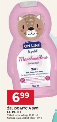 Żel do mycia 3w1 różne rodzaje Le Petit promocja w Stokrotka