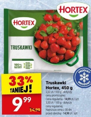 Truskawki Hortex, 450 g promocja w Twój Market