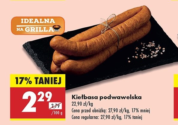 Kiełbasa podwawelska promocja w Market Point