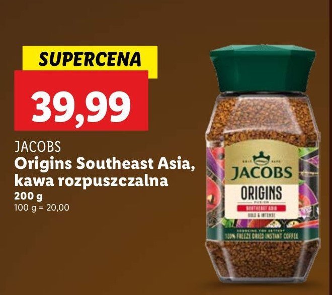 Kawa Jacobs origins promocja