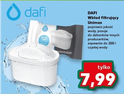 Wkład filtrujący Unimax promocja w Kaufland